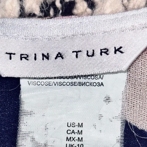 Trina Turk Resort Collection - “Electric Wave” Dress medium - Picture 6 of 6